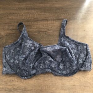 Victorias Secret Navy Pushup W/O Padding Bra 38D